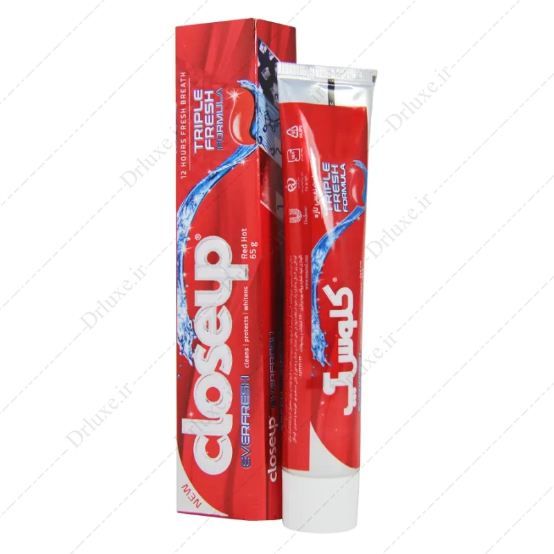 خمیر دندان خنک کننده اور فرش Red Hot کلوس آپ - دکتر لوکس